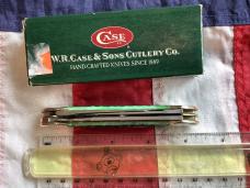 2007 Gunboat Canoe (Mdl# 6394 SS) w/ Great Green Bone Handles. NOS in Orig box Minty