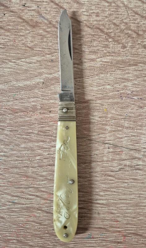 2 1/2" Single Blade Knife, Camillus Cutlery Co., Camillus, NY, USA, c.1930s–1940s