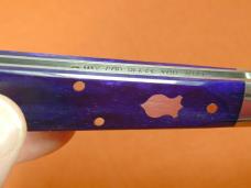 Beaver Falls Cutlery Co Smooth Purple Bone Jack Knife NIT Cooper Cutlery Made in USA PUR