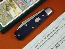 Beaver Falls Cutlery Co Smooth Purple Bone Jack Knife NIT Cooper Cutlery Made in USA PUR