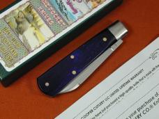 Beaver Falls Cutlery Co Smooth Purple Bone Jack Knife NIT Cooper Cutlery Made in USA PUR
