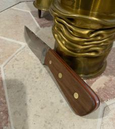 Hand Crafted Bonehead Hunting Knife Made in USA
