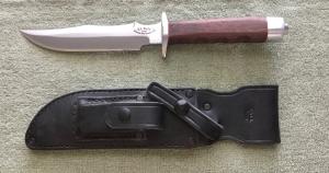Greg Wall Custom Vietnam Era SOG Style Bowie Survival Fighter Knife New