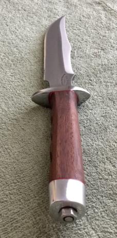 Greg Wall Custom Vietnam Era SOG Style Bowie Survival Fighter Knife New