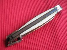 Older Solingen German Hubertus Stag Leverlock Switchblade Knife - NOS