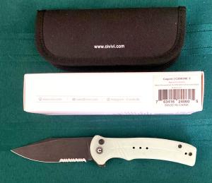 WE Knives Civivi Cogent C20038E-3 Button Lock Flipper