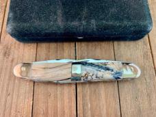 Case Custom Muskrat Customized by D.D. Thompson Mastodon Ivory 2003 