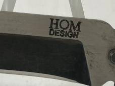 HOM DESIGN (JERRY HOM) Green Titanium Elmax Specter Evo Balisong w/ OMP Box