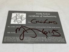 MIKE SNODY Custom Rainbow Titanium Three Finger Crisis Card