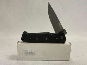 TIMBERLINE 1233 Vallotton Signature Black G10 Dual Action Liner Lock w/ OMP Box