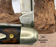  JOHN PRIMBLE VINTAGE BELKNAP LOUISVILLE KY USA DELRIN SERPENTINE PEN KNIFE 109