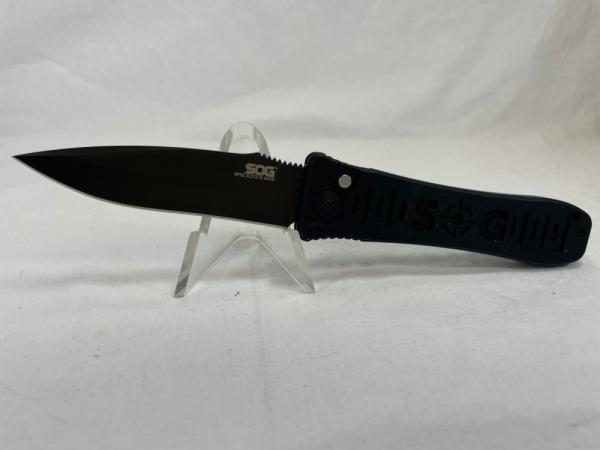 SOG Spec Elite II Drop Point Push Button Automatic SOG Spec Elite II Drop Point Push Button Automatic