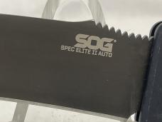 SOG Spec Elite II Drop Point Push Button Automatic 