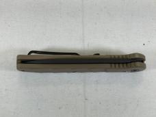 HECKLER & KOCH 14700SBK-702 Ltd. Ed. Tan Serrated Drop Point Auto w/ OMP Box