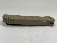 HECKLER & KOCH 14700SBK-702 Ltd. Ed. Tan Serrated Drop Point Auto w/ OMP Box