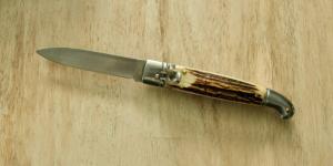 DAVID EVERTS (DES) Garantie Leverlock Stag Handle