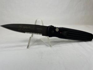 GERBER USA Black Applegate-Fairbairn Partially Serrated Covert Auto