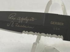 GERBER USA Black Applegate-Fairbairn Partially Serrated Covert Auto