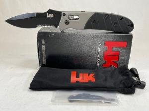 HECKLER & KOCH HK34ADCB Black Recurve Tanto Auto Axis 14900BST w/ OMP Box