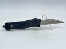 COBRATEC KNIVES D2 Wharncliffe Black OTF Automatic w/ Sheath in OMP Box