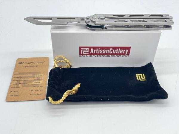 ARTISAN CUTLERY 1823PS-SW Kinetic Multi-Tool Butterfly w/ OMP Box & Pouch