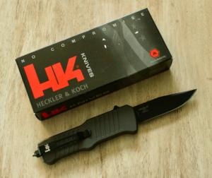 HK  Hogue Mini Incursion Knife 295quot - Point Plain Blade