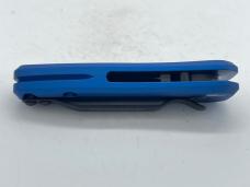 KERSHAW AUTO 7500BLUDAM Launch 4 Damascus Blue Push Button Automatic w/ OMP Box