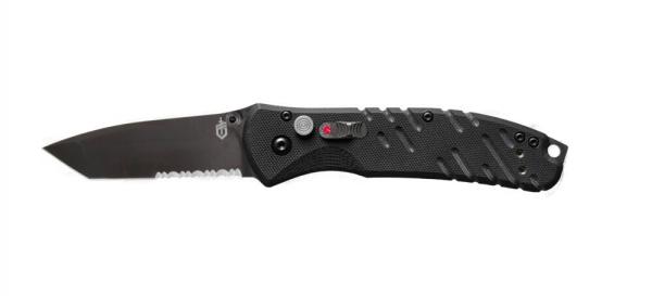 Gerber Propel AO Assisted Opening Knife – 3.5″ 420HC Serrated Tanto – G-10 Handle