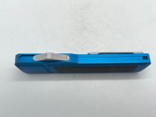 VESPA Ripper Blue/Carbon Fiber D2 Tanto OTF Automatic w/ Pouch