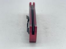 PIRANHA USA Black Coated CPM S30V Red Milled Aluminum Bodyguard Automatic w/ OMP Box