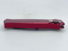 PIRANHA USA Black Coated CPM S30V Red Milled Aluminum Bodyguard Automatic w/ OMP Box