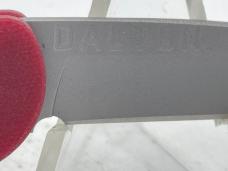 ROB DALTON Custom Handmade Red G10 Wharncliffe Axis Lock Automatic 