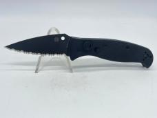 SPYDERCO USA C165GSBBK2 Black G10 Serrated Autonomy 2 Automatic w/ Box