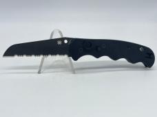 SPYDERCO USA C165GSBBK Black G10 Serrated Autonomy Automatic w/ OMP Box