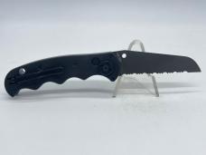 SPYDERCO USA C165GSBBK Black G10 Serrated Autonomy Automatic w/ OMP Box