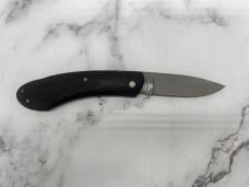 RARE Bob Cargill Wooden CARGILL OLDFORT TN KNIVES Stamp (Cripple Creek) Drop Point Lockback