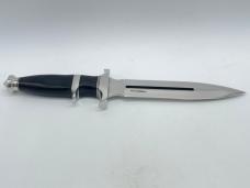 2007 HIBBEN KNIVES Dietmar Pohl Design Hollow Grind Sub Hilt Dagger w/ Sheath
