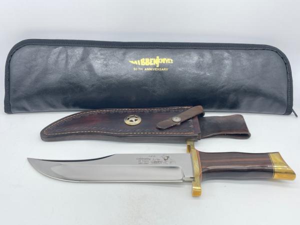 2007 HIBBEN KNIVES 50th Anniversary Bowie (1/50) w/ Sheath 2007 HIBBEN KNIVES 50th Anniversary Bowie (1/50) w/ Sheath