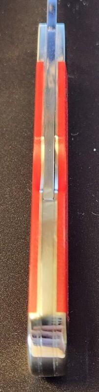 2021 Case Tony Bose Red G-10 Smooth Tribal Lock