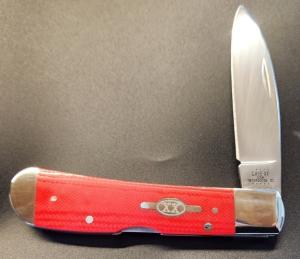 2021 Case Tony Bose Red G-10 Smooth Tribal Lock