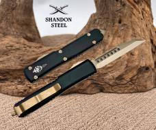 Microtech Ultratech Warhound Bronze Standard & Black 119W-13S