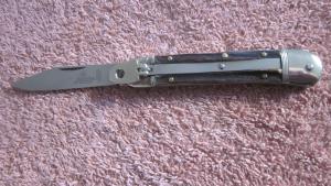 Vintage Hubertus 7" stag leverlock - Used GEC