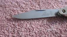 Vintage Hubertus 7" stag leverlock - Used GEC