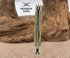 CASE XX USA 5383 SPLIT-BACK WHITTLER 3 BLADE POCKETKNIFE STAG  1965 - 1969 (12)