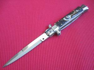 NEW ARMANDO BELTRAME 9" STAG Bayonet Blade ITALIAN STILETTO Knife