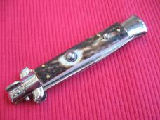 NEW ARMANDO BELTRAME 9" STAG Bayonet Blade ITALIAN STILETTO Knife