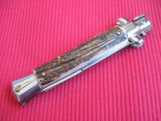NEW ARMANDO BELTRAME 9" STAG Bayonet Blade ITALIAN STILETTO Knife