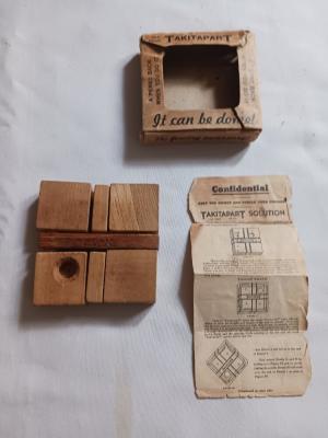 VINTAGE TAKITAPART PUZZLE
