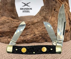 Boker Solingen Germany Tree Brand Classic 6066 LTD Vintage 3 BladeStockman (111)