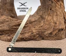 SCHRADE CUTLERY CO WALDEN NY VINTAGE MELON TESTER FOLDING POCKET KNIFE (118)